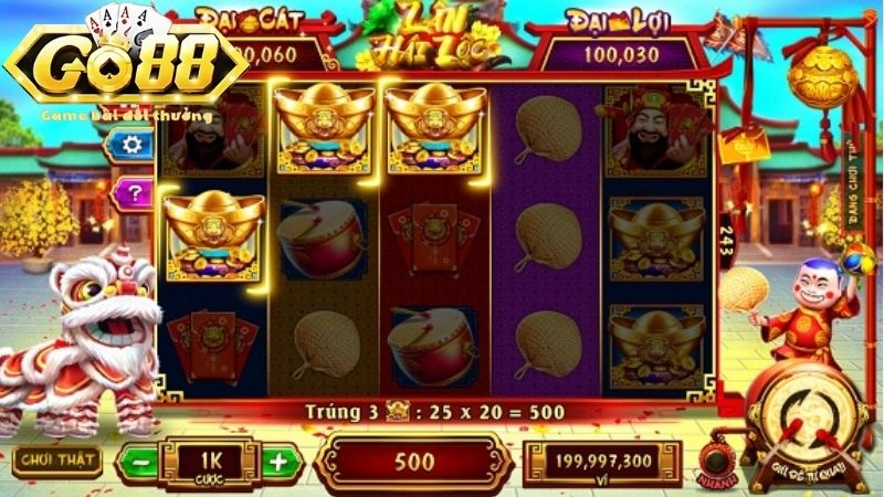 Tổng quan về trò chơi quay slot Lân Hái Lộc