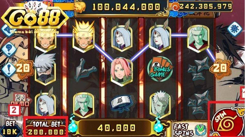 Giới thiệu game quay hũ slot Naruto