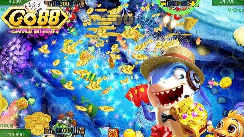 Lý do khiến Bắn cá Go88 thu hút đông đảo game thủ